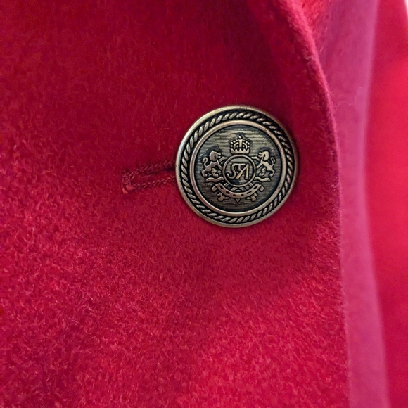 Saks Fifth Avenue Red Cashmere Blazer - Picture 9 of 14